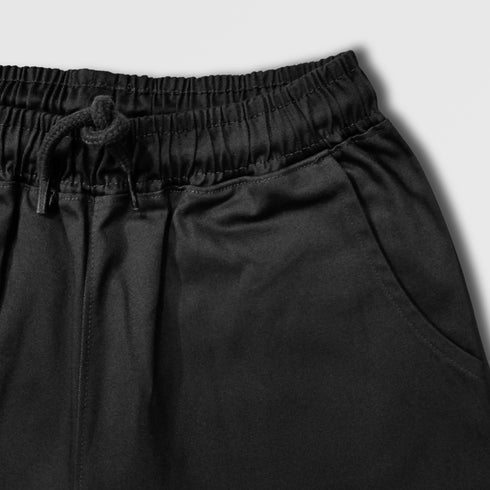 Black Cargo Shorts